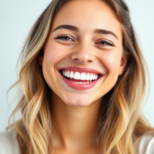 Beautiful healthy smile